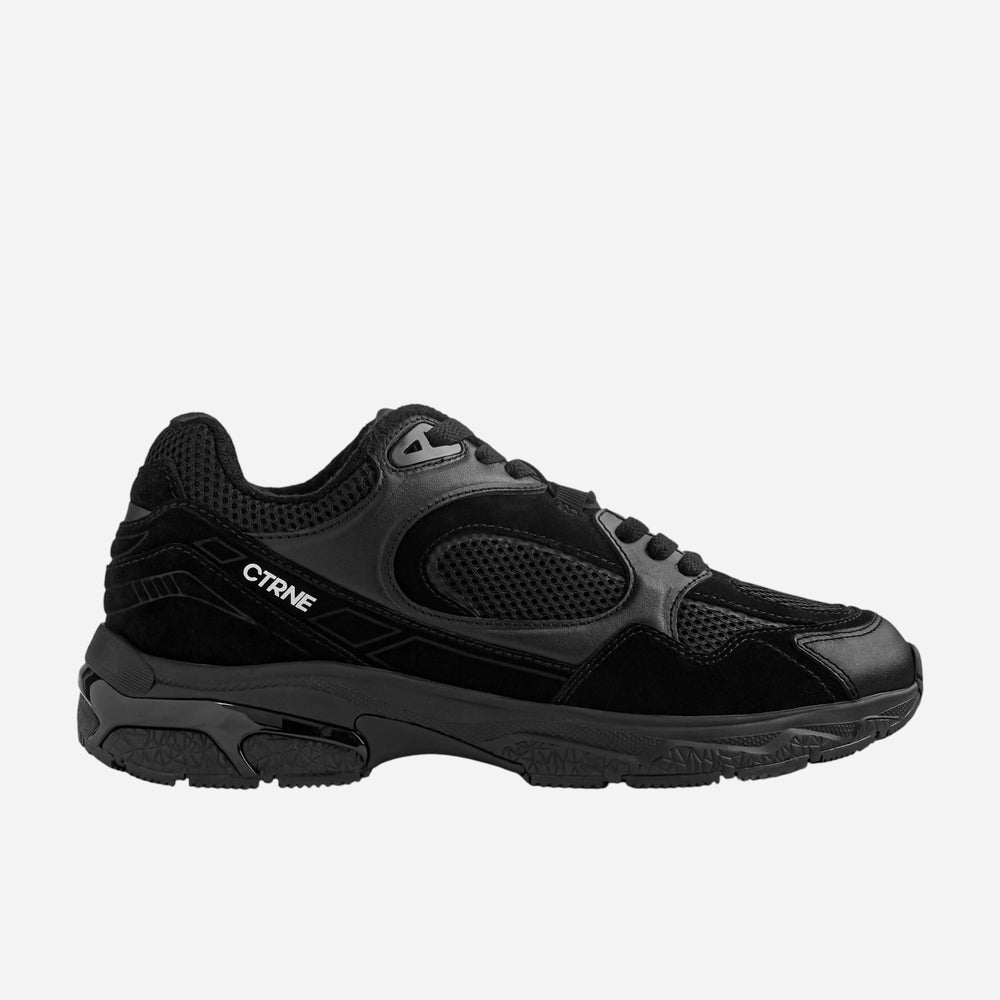 The Abundance Sneaker Black/Suede