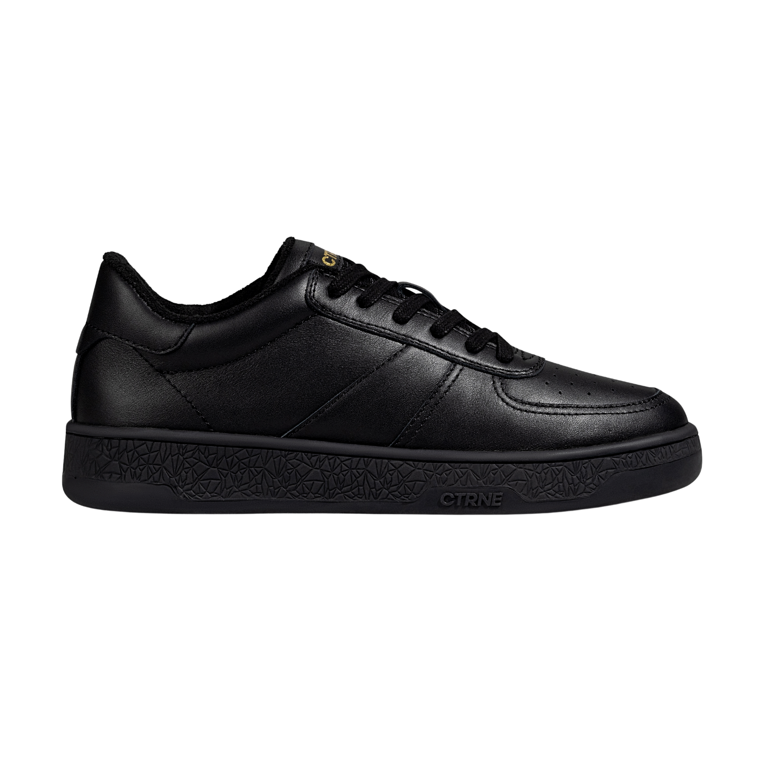 The Manifest Sneaker in Black/Leather Ladies