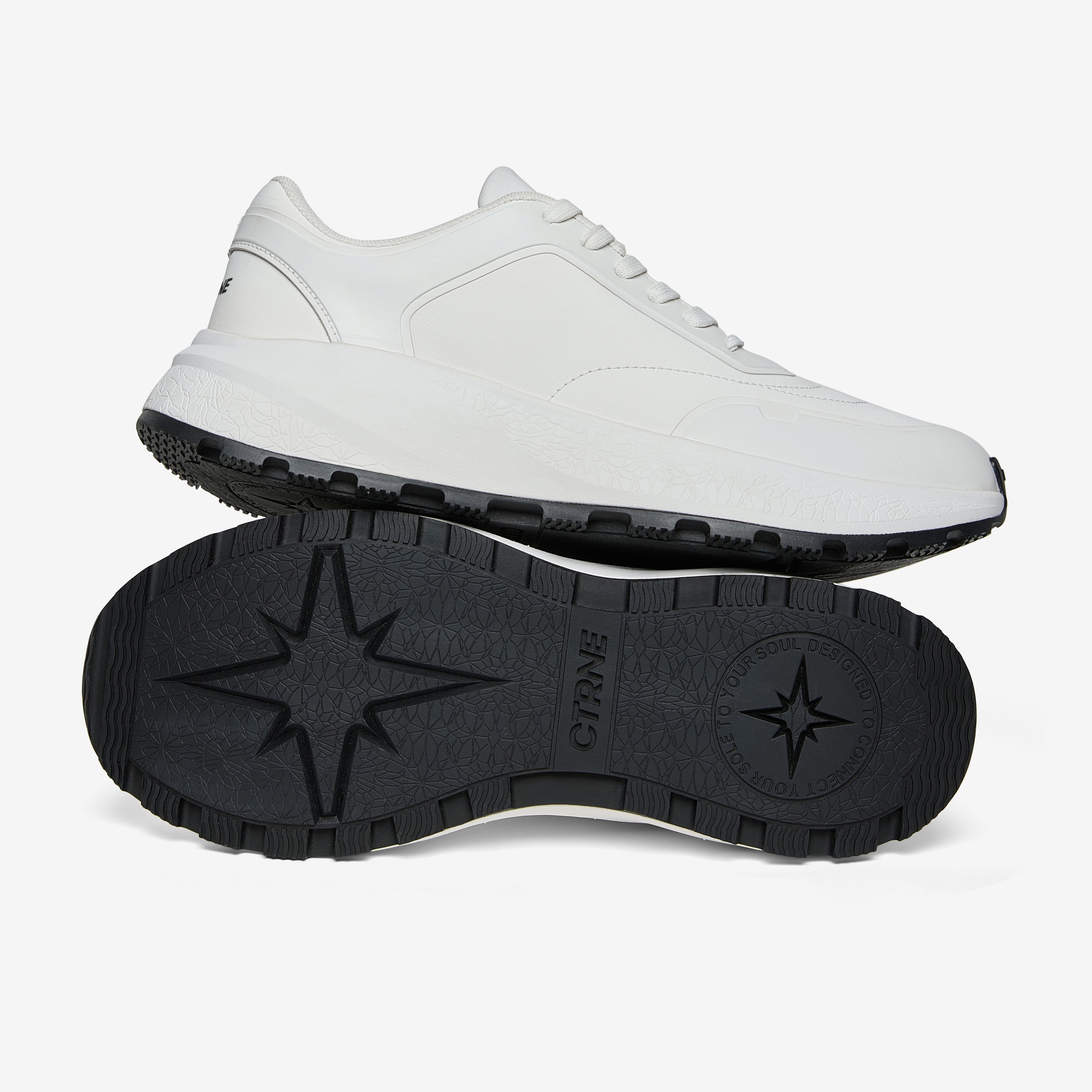 CTRNE Connect Grounding Sneaker - White/Black - Ladies