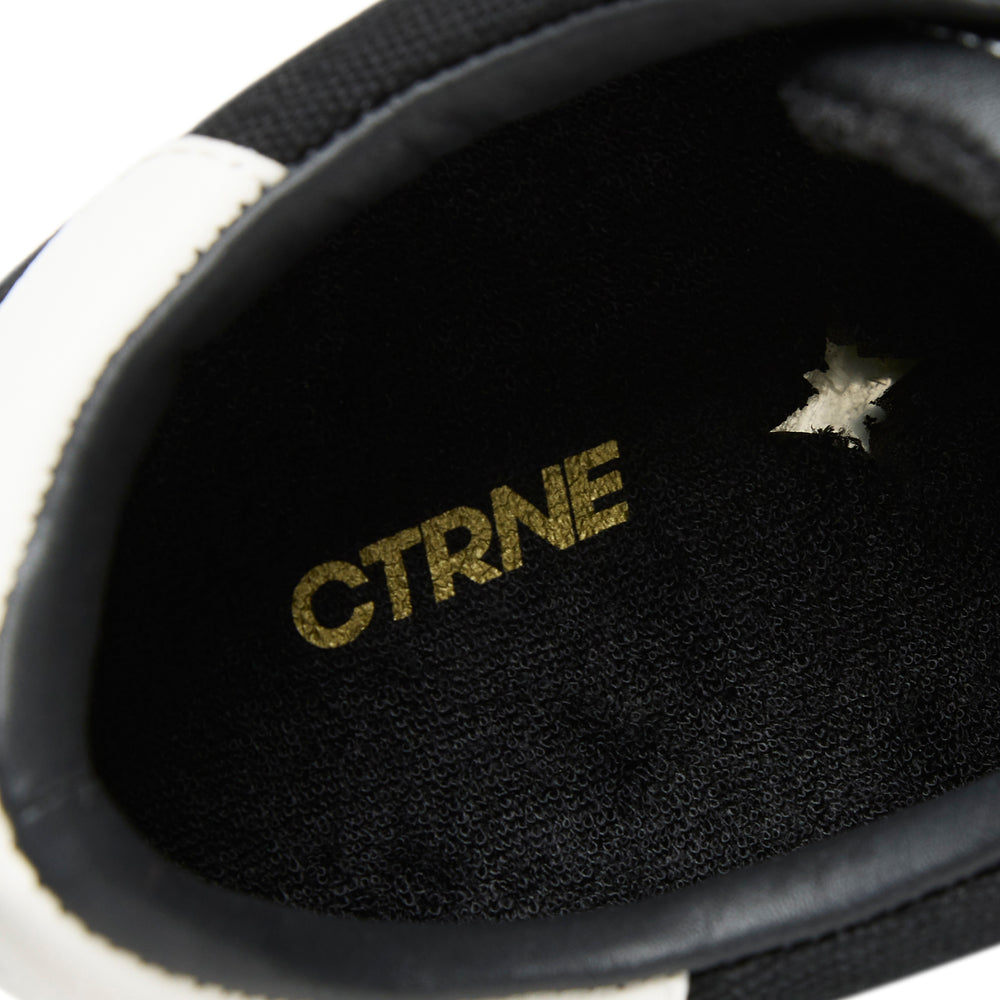 Geode Manifest Sneaker Black/White/Canvas Ladies