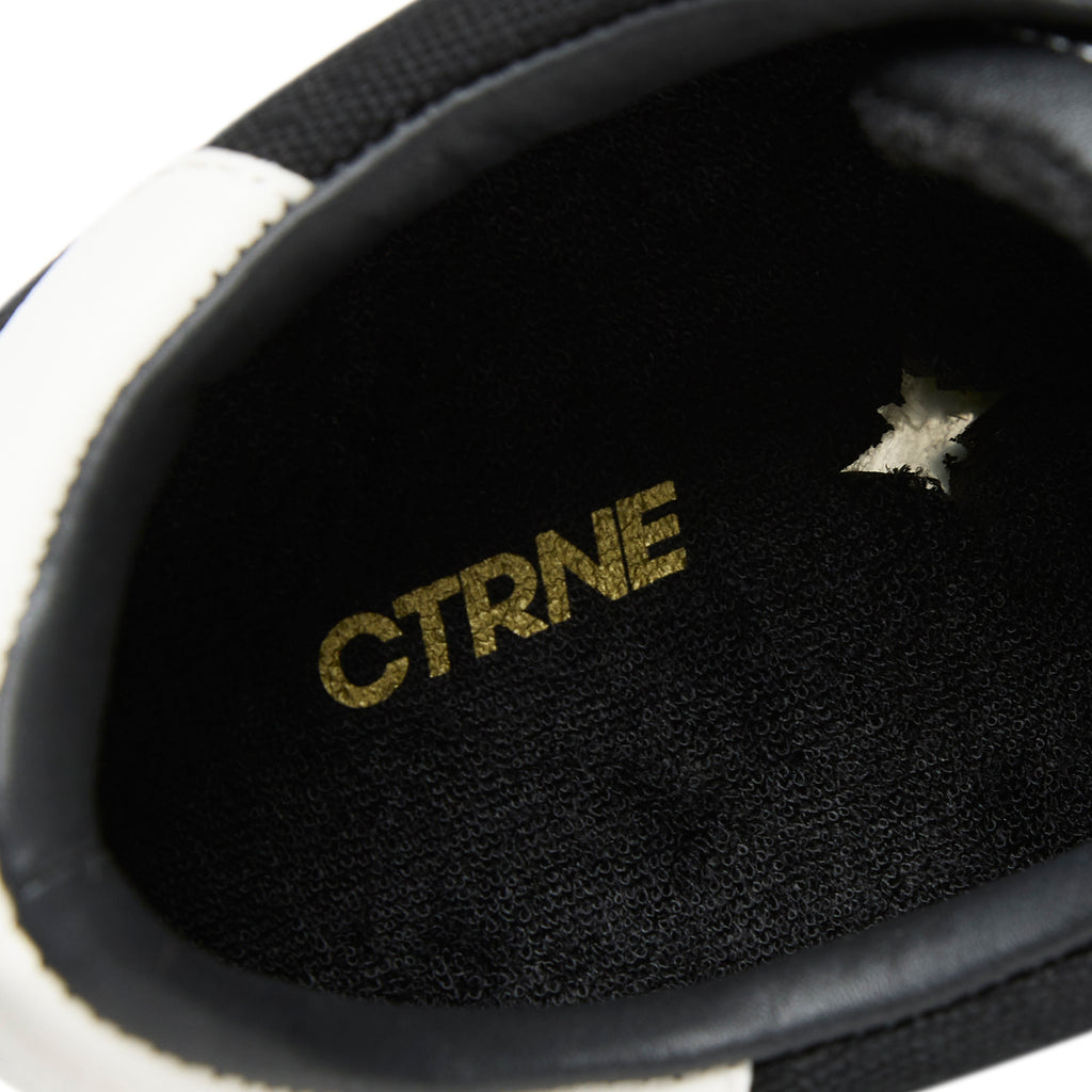 Geode Manifest Sneaker - Black/White/Canvas - Ladies