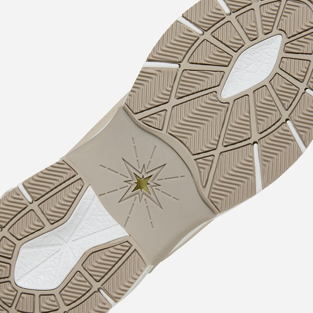 The Abundance Sneaker Oatmilk/Leather Ladies