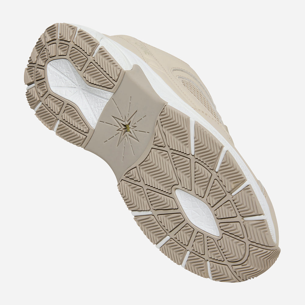 The Abundance Sneaker Oatmilk/Leather Ladies