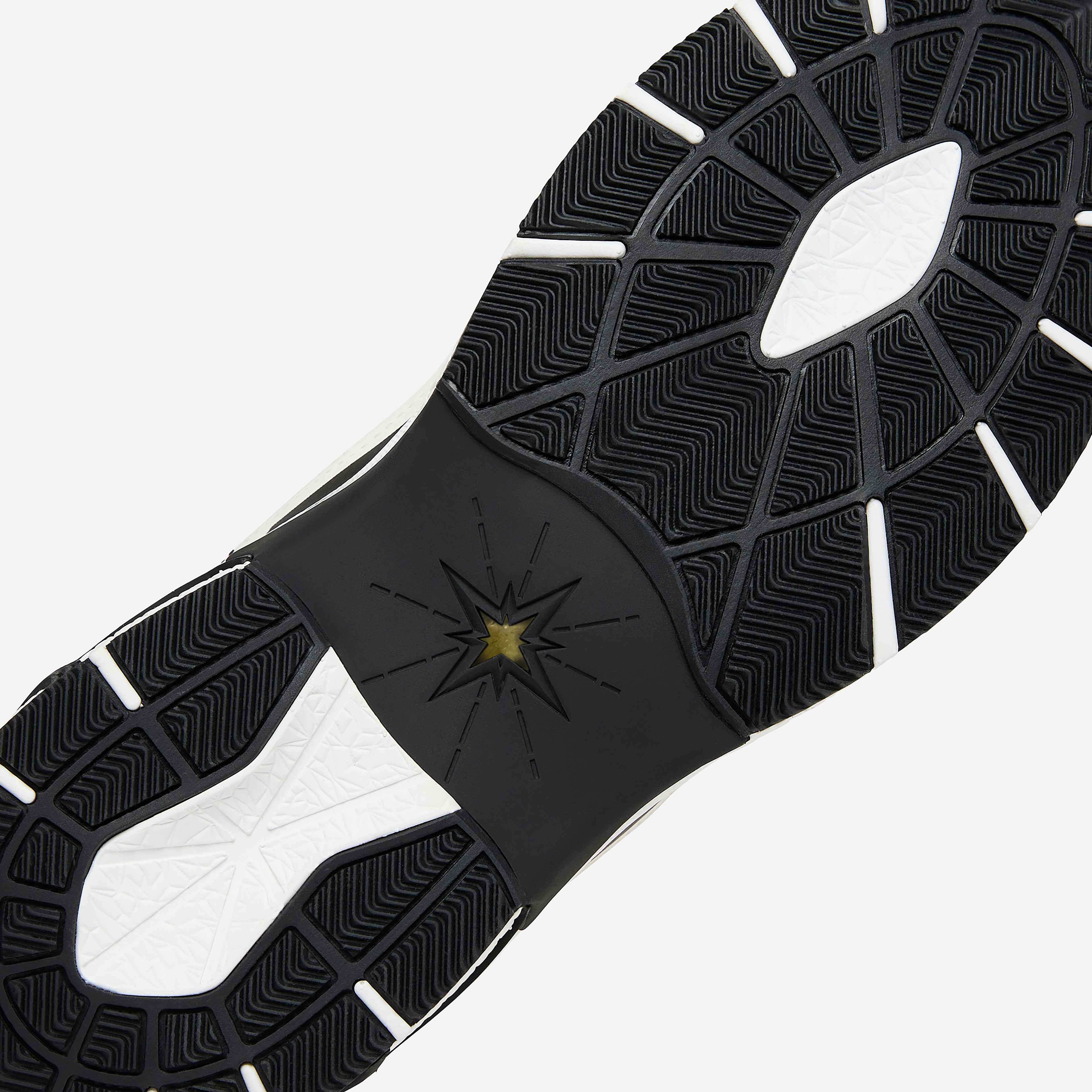 The Abundance Sneaker - White/Jet Black/Leather - Ladies