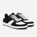 Geode Manifest Sneaker - Black/White/Canvas - Ladies