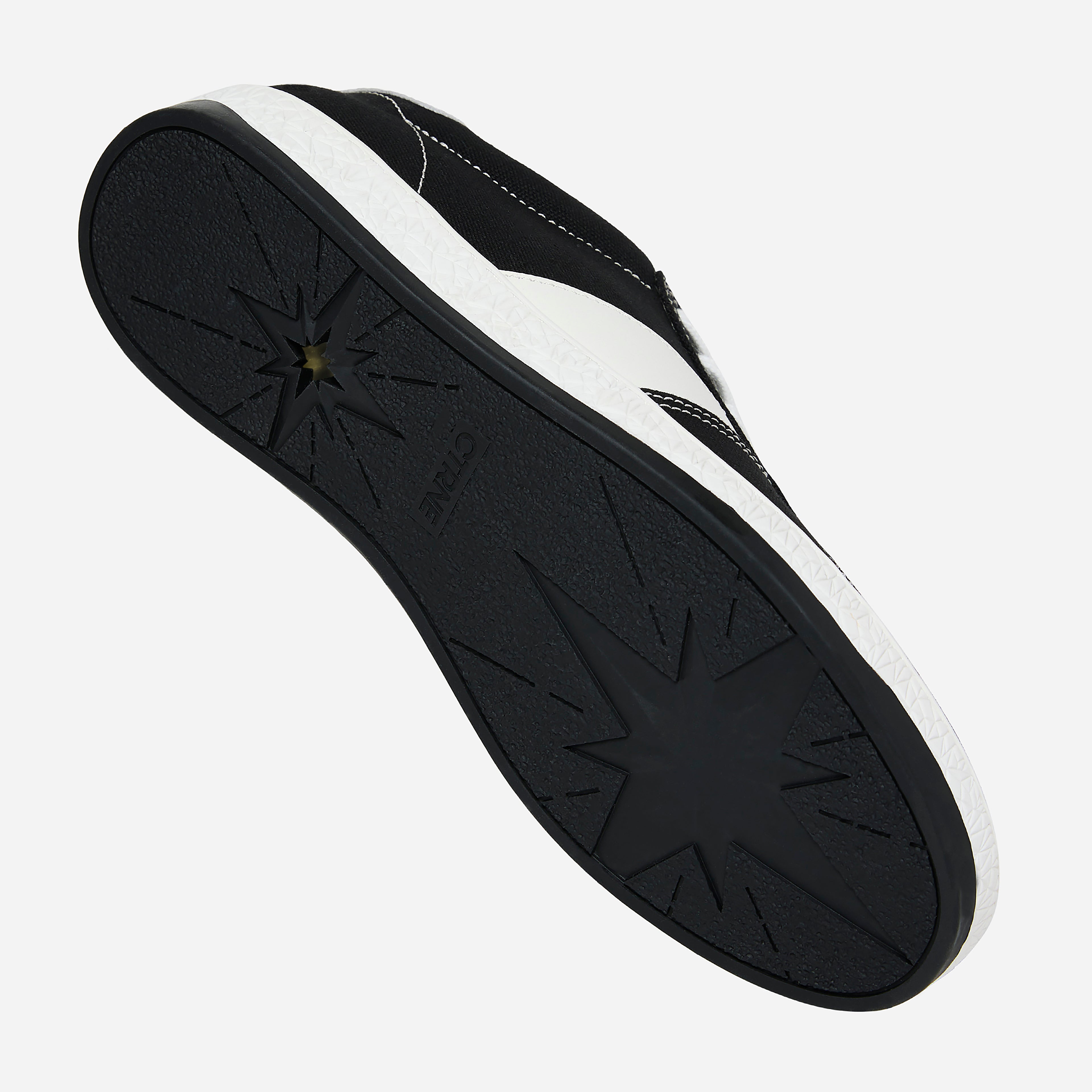 Geode Manifest Sneaker - Black/White/Canvas - Ladies
