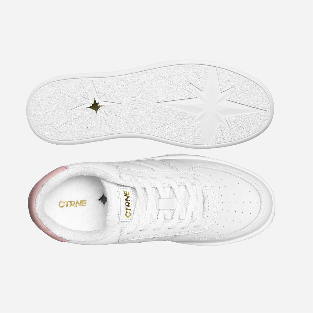 Zapatillas Geode Manifest en color blanco y piel para mujer
