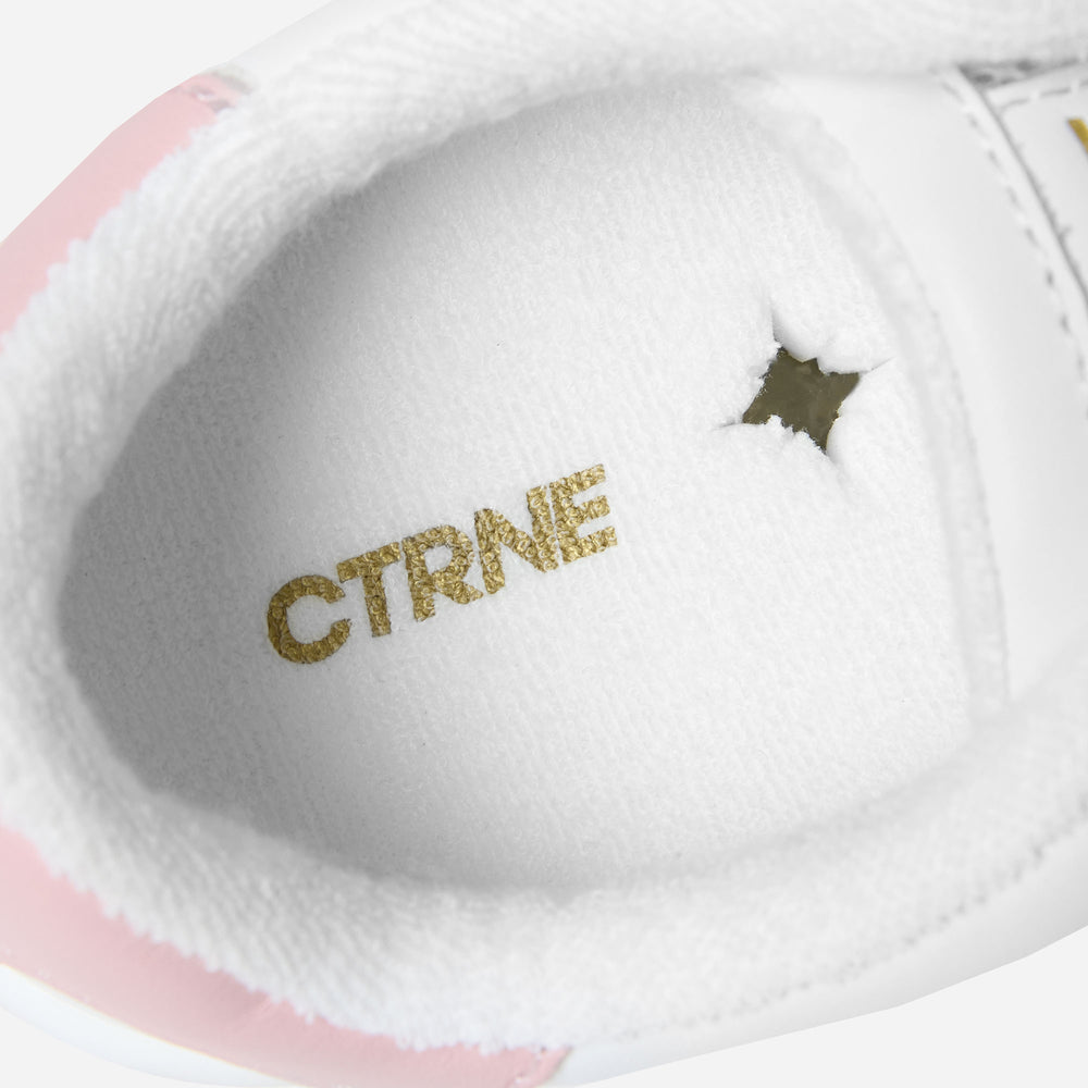 Zapatillas Geode Manifest en color blanco y piel para mujer