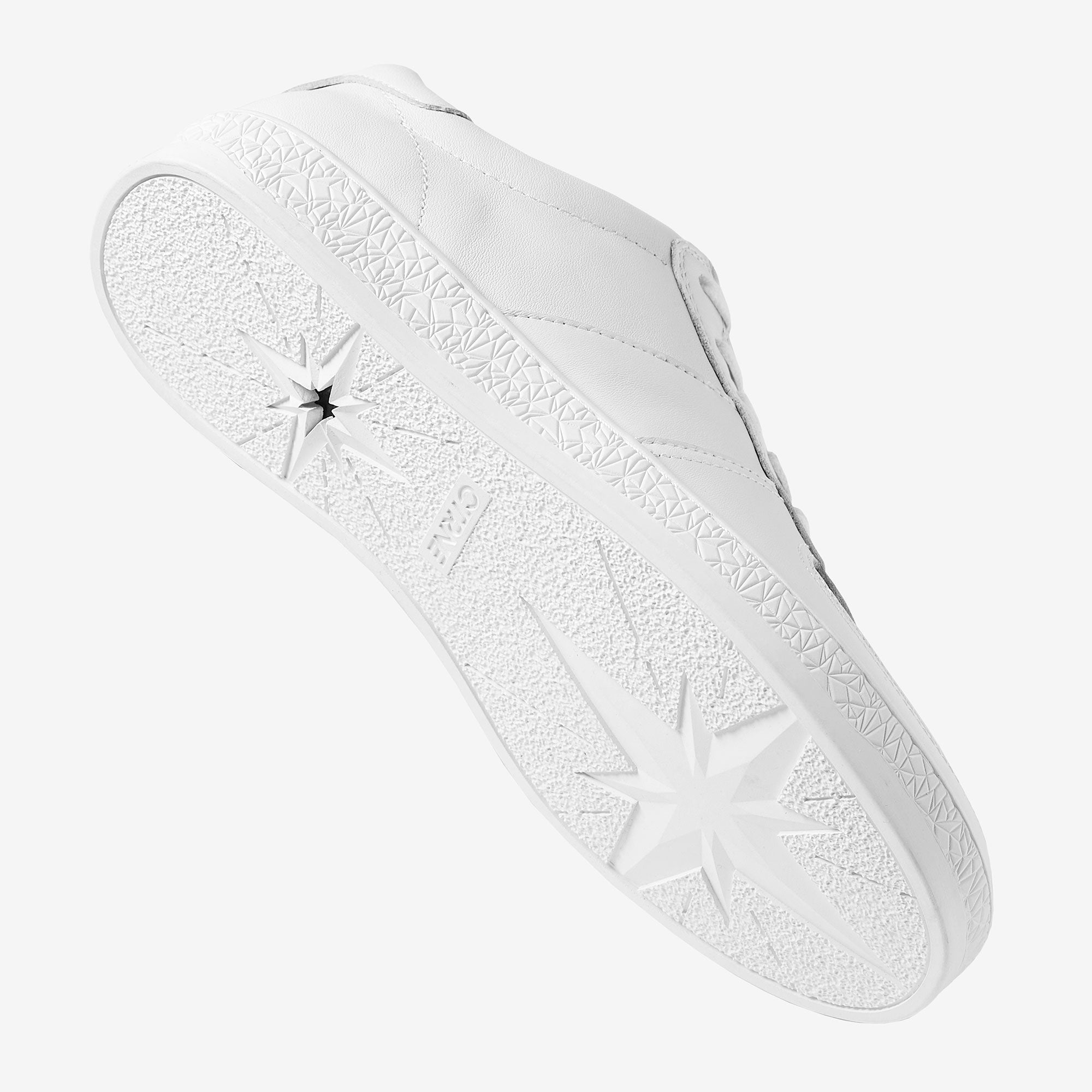 Geode Manifest Sneaker - White/Leather
