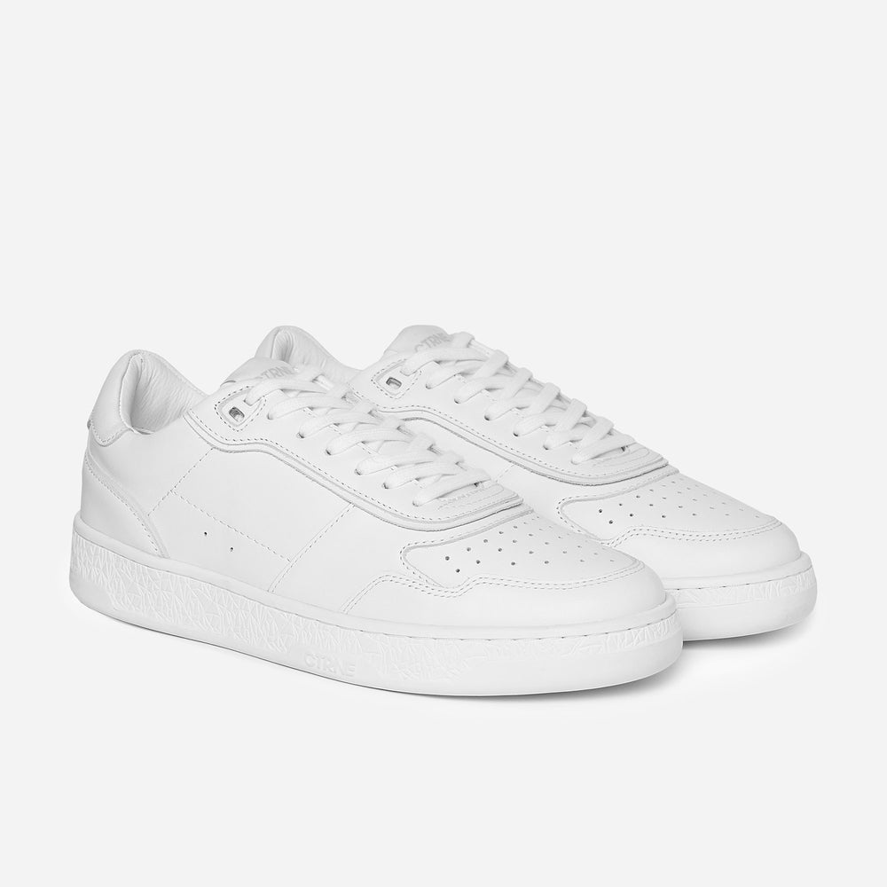 Zapatillas deportivas Orgonite Manifest en color blanco y cuero para mujer