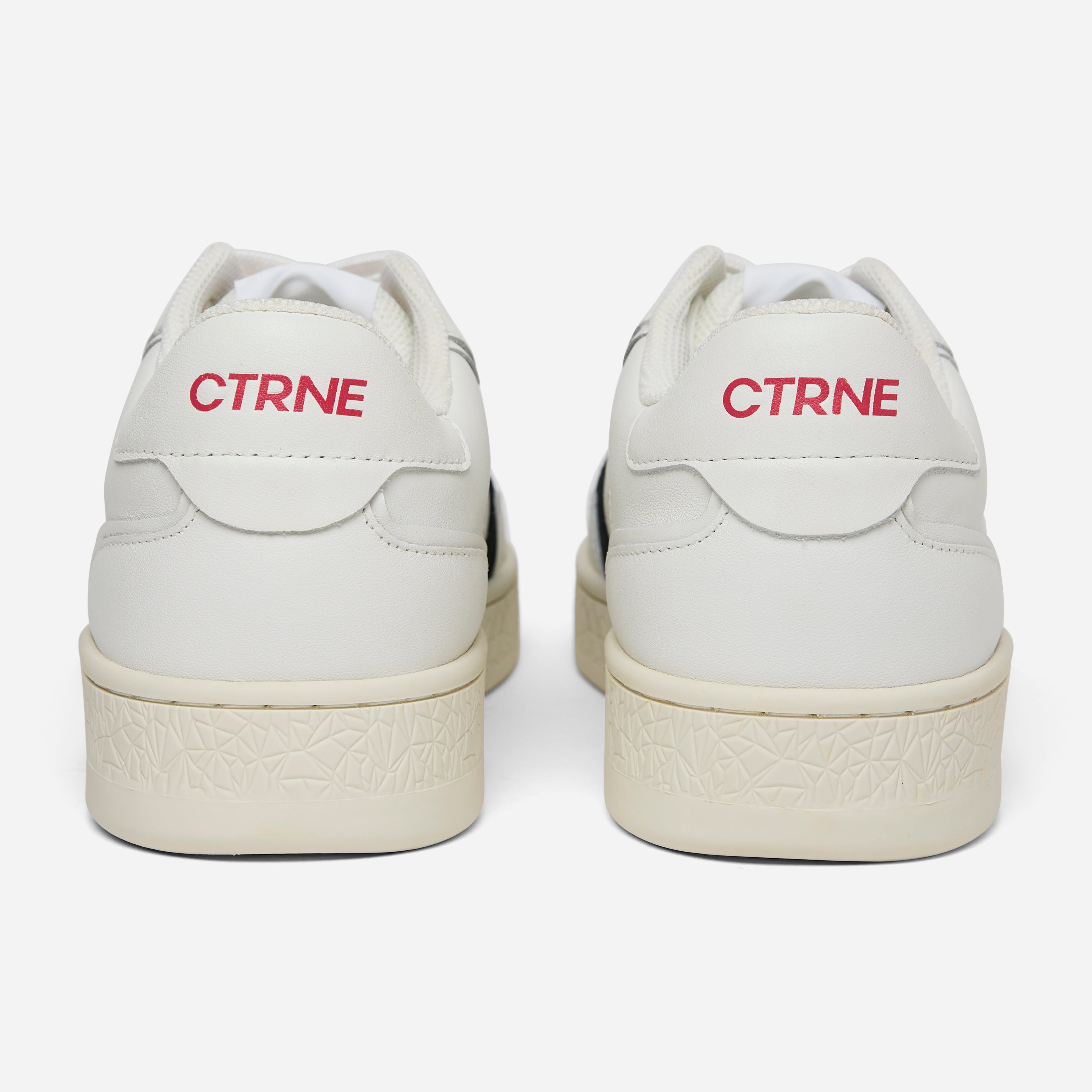 Orgonite Manifest Sneaker - White/Black/Red/Leather - Ladies