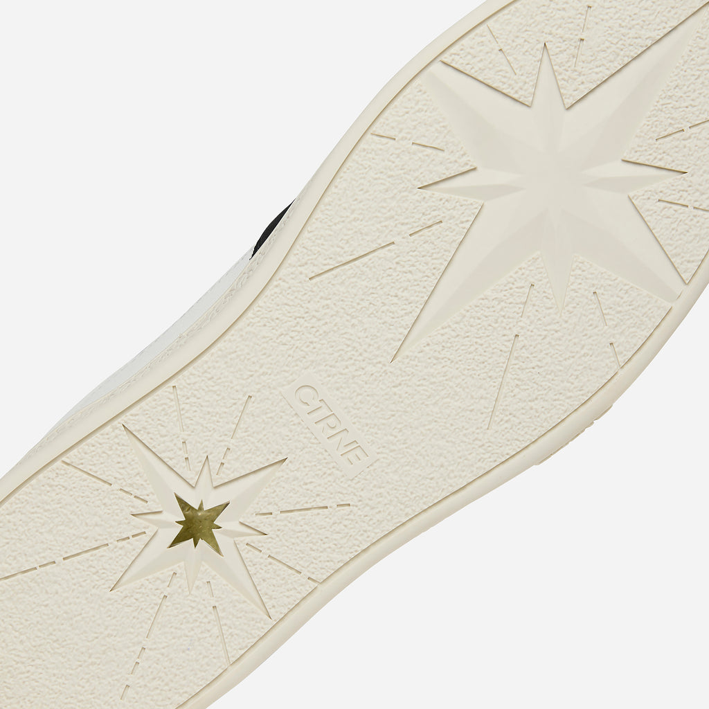 Orgonite Manifest Sneaker - White/Black/Red/Leather