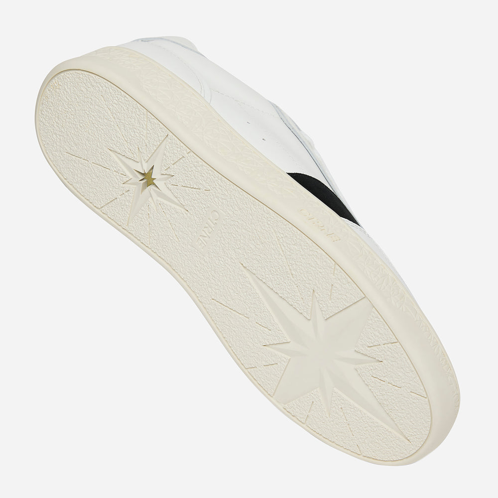 Zapatillas Orgonite Manifest para mujer, color blanco, negro, rojo y cuero