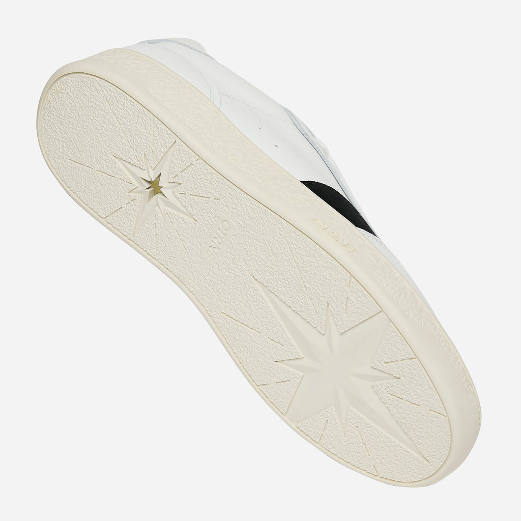 Orgonite Manifest Sneaker - White/Black/Red/Leather - Ladies