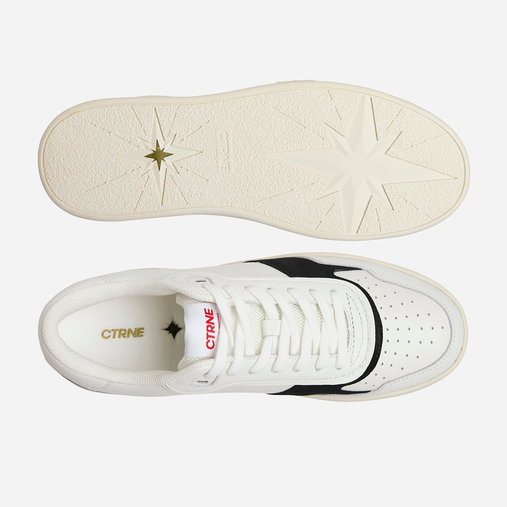 Orgonite Manifest Sneaker White/Black/Red/Leather Ladies