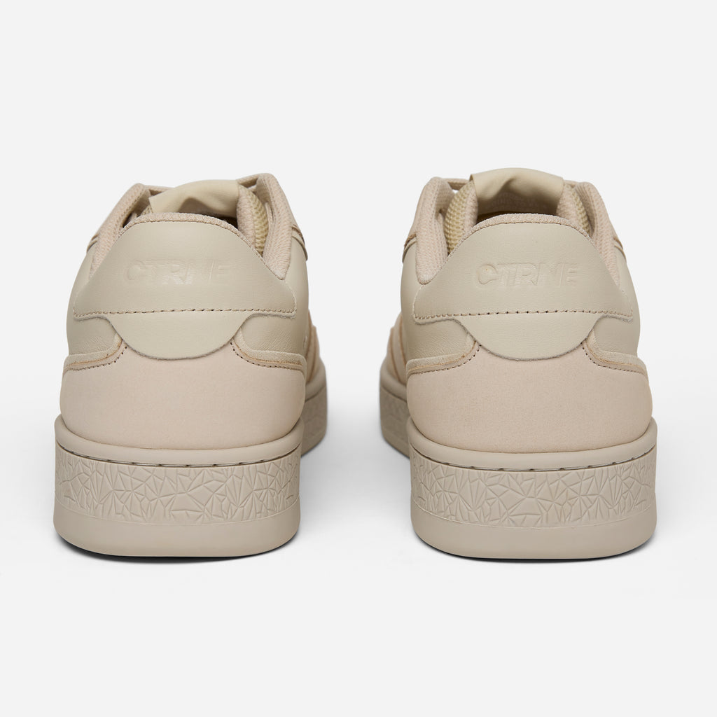 Orgonite Manifest Sneaker - Oatmilk/Leather