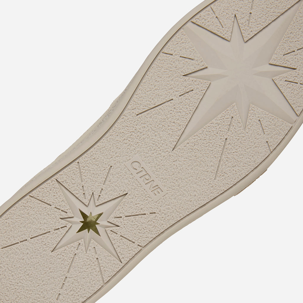 Orgonite Manifest Sneaker - Oatmilk/Leather