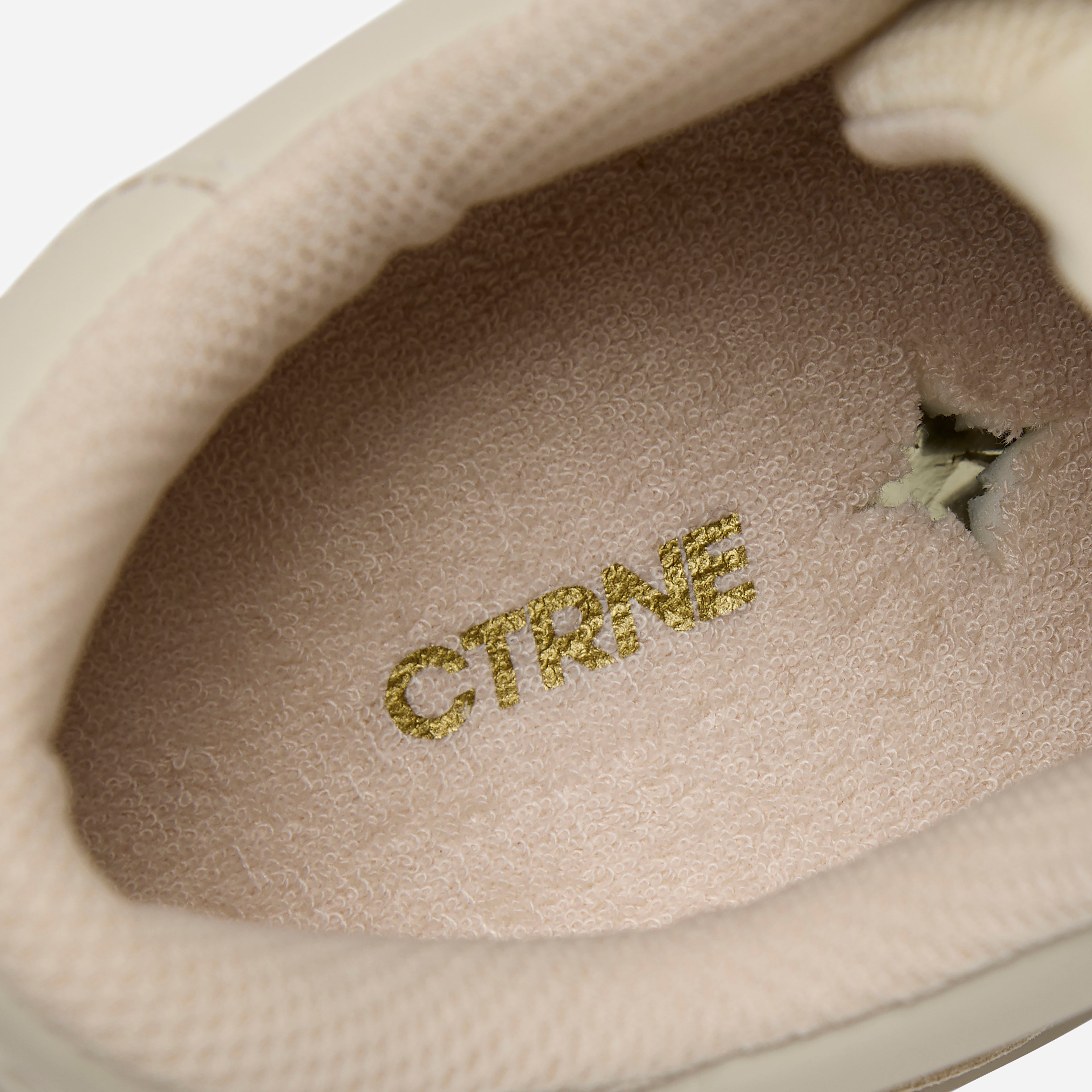 Orgonite Manifest Sneaker - Oatmilk/Leather