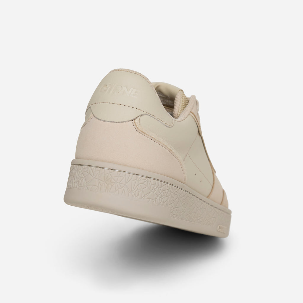 Orgonite Manifest Sneaker - Oatmilk/Leather