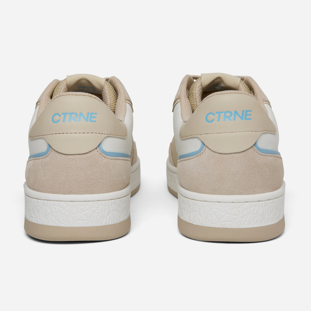 Orgonite Manifest Sneaker - Oatmilk/Sterling Blue/Leather