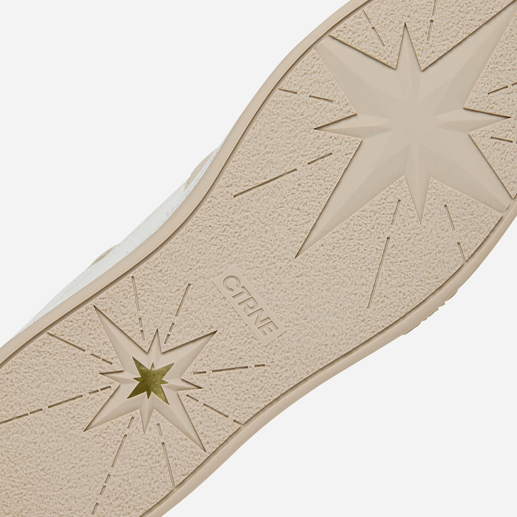 Orgonite Manifest Sneaker - Oatmilk/Sterling Blue/Leather