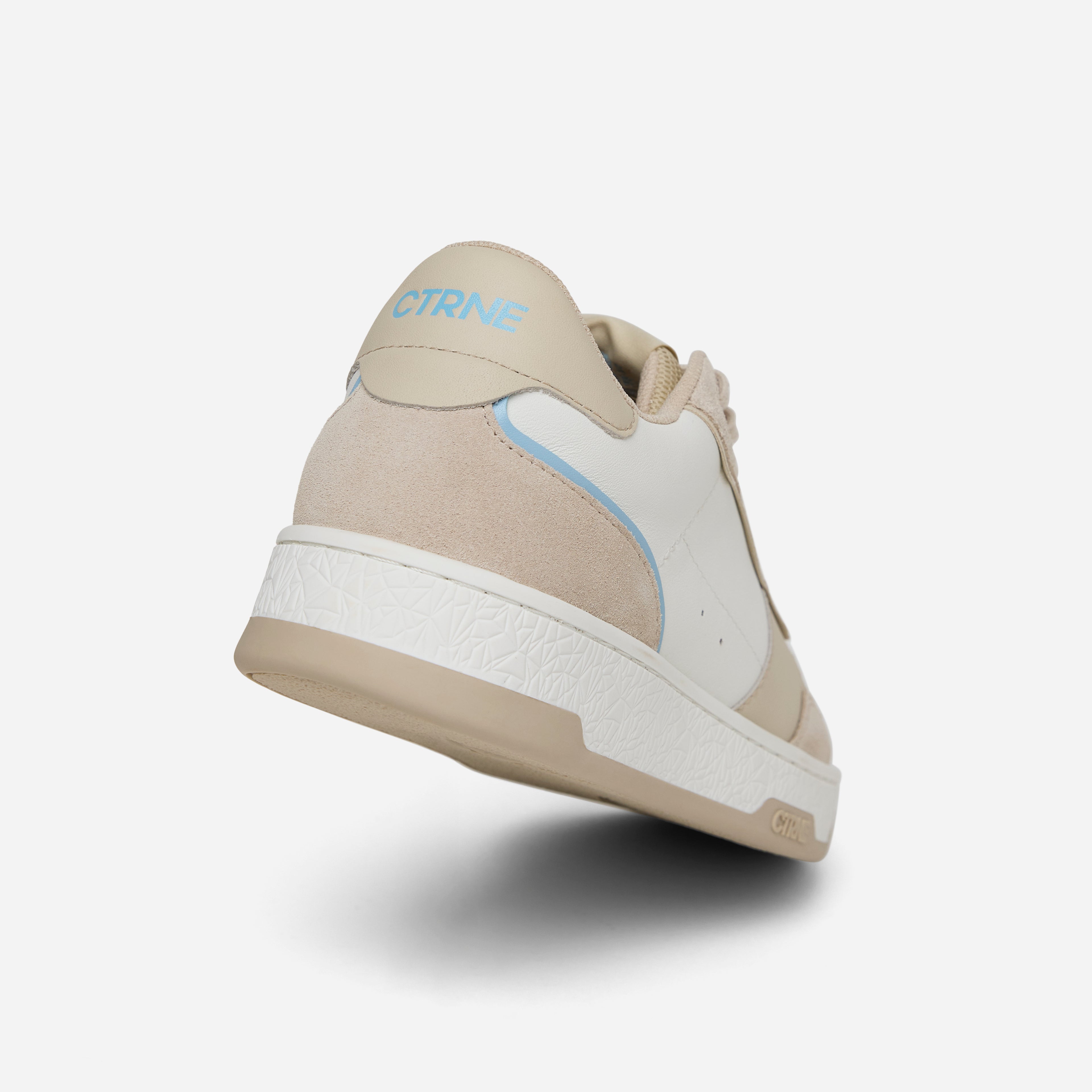 Orgonite Manifest Sneaker - Oatmilk/Sterling Blue/Leather