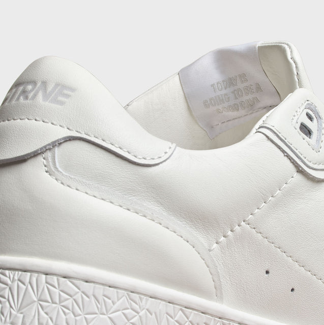 Orgonite Manifest Sneaker in White/Leather