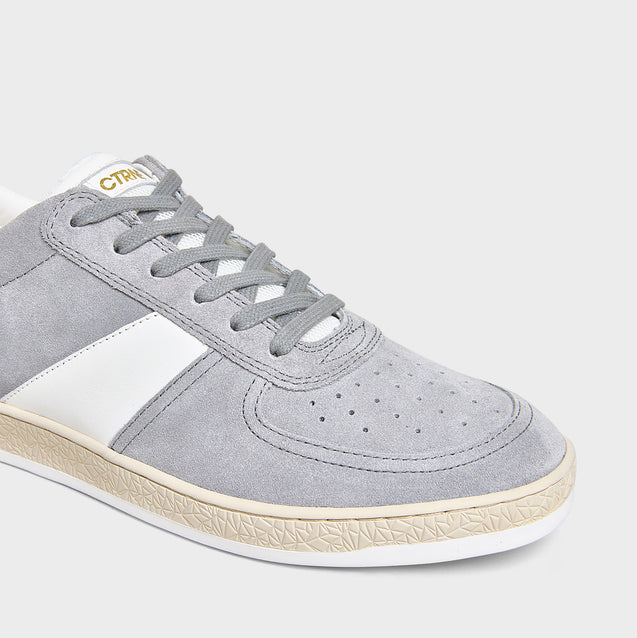 Geode Manifest Sneaker in Grey/Suede