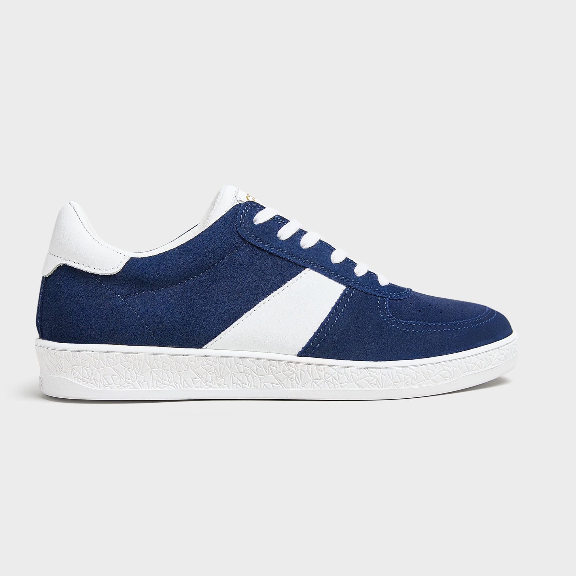 Geode Manifest Sneaker in Marineblau/Wildleder