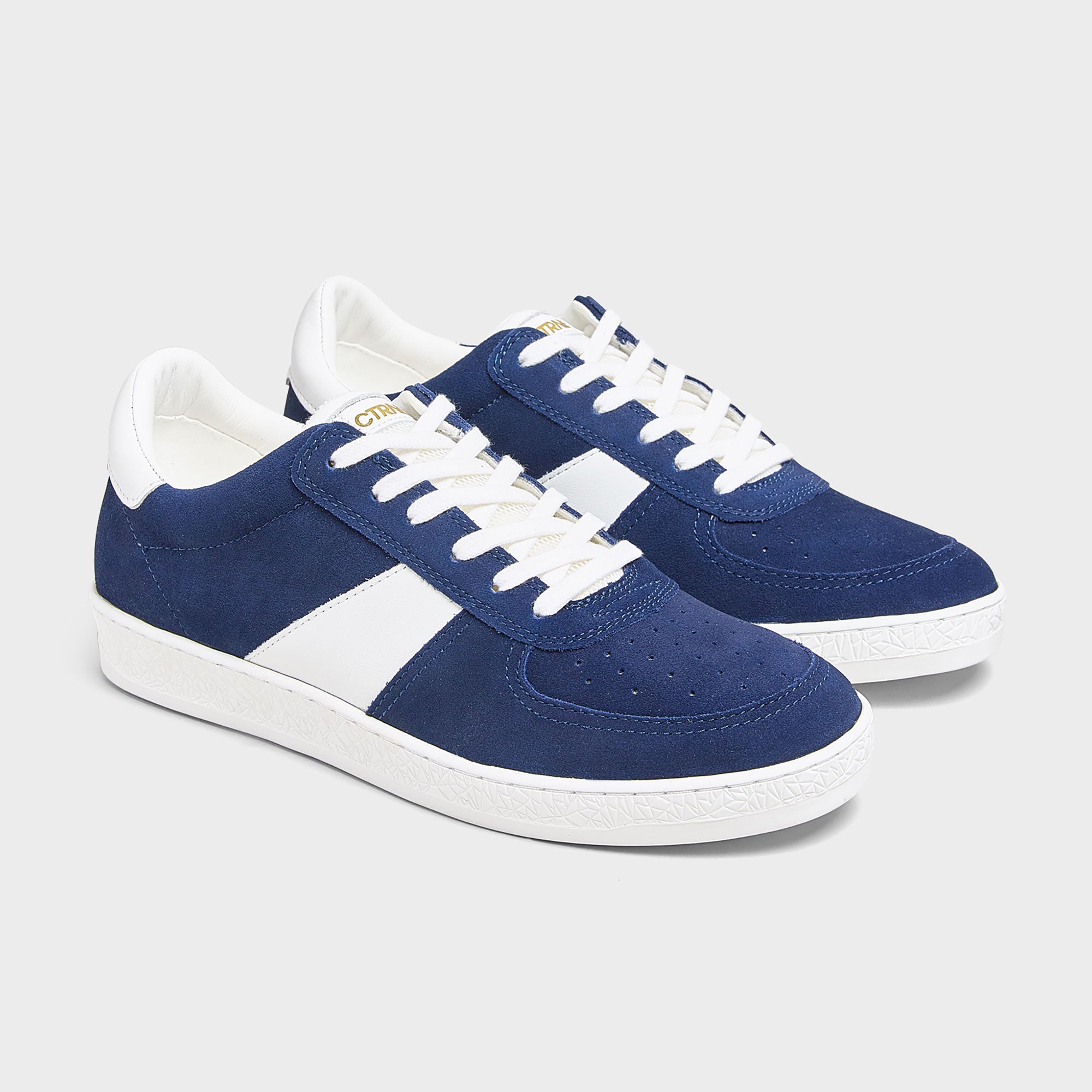 Geode Manifest Sneaker in Marineblau/Wildleder