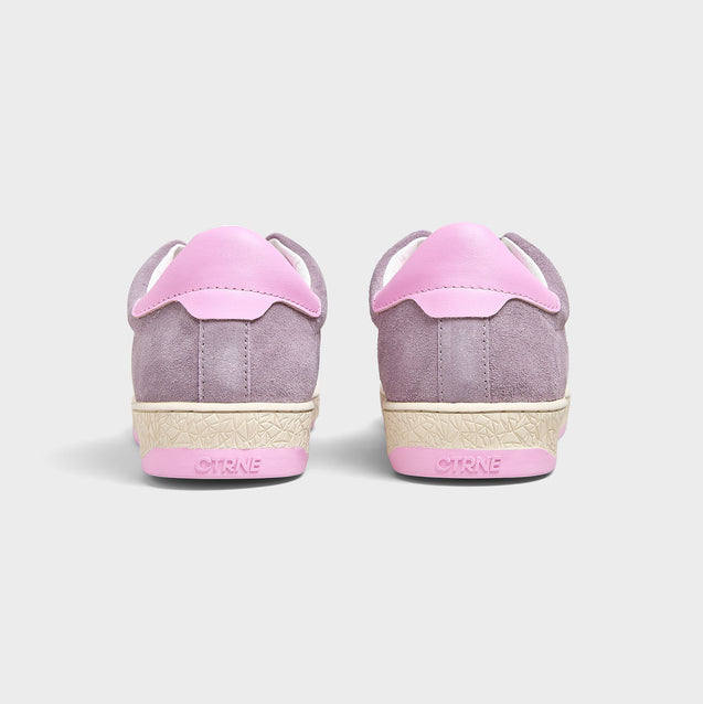 Geode Manifest Sneaker in Purple/Suede Ladies