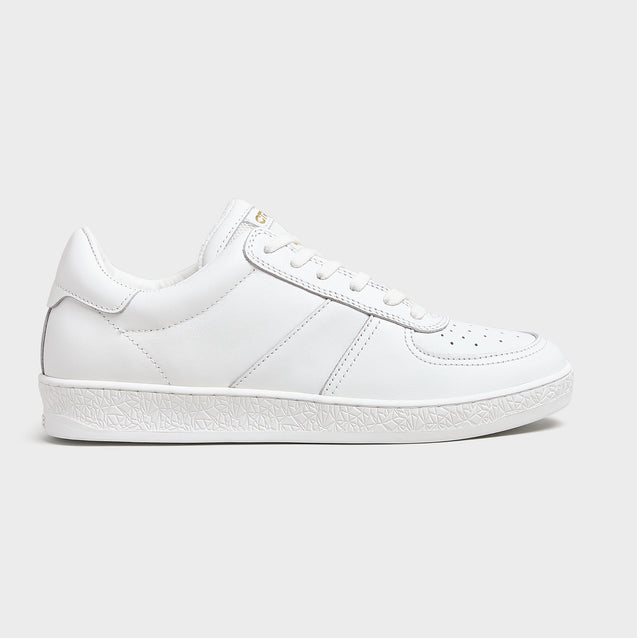 Geode Manifest Sneaker in White/Leather Ladies