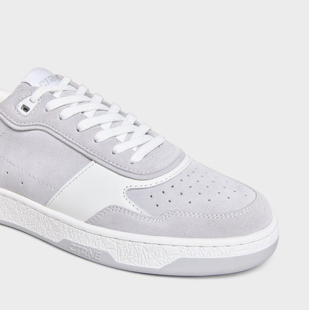 Orgonite Manifest Sneaker in Grau/Wildleder