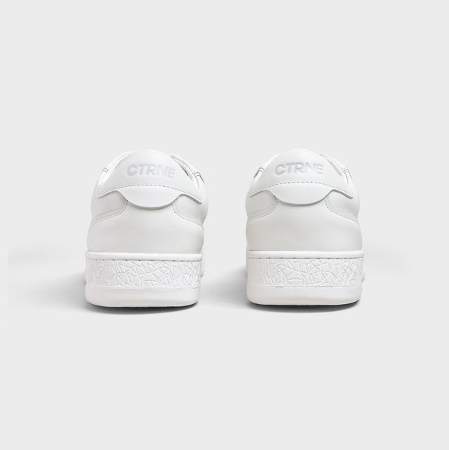 Orgonite Manifest Sneaker in White/Leather