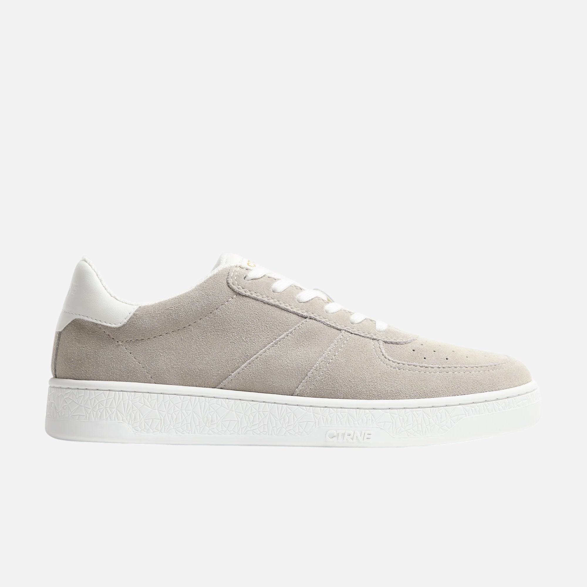 Geode Manifest Sneaker in Weiß/Leder