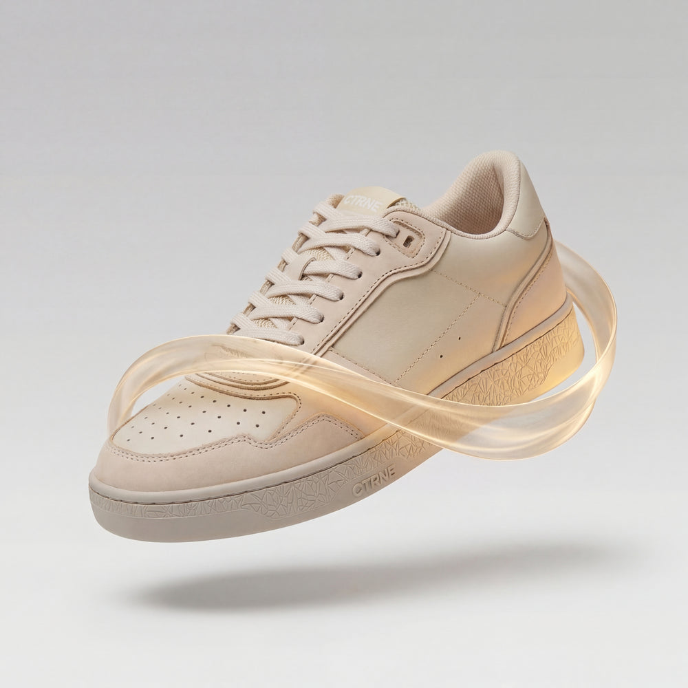 Orgonite Manifest Sneaker Oatmilk/Leather Ladies