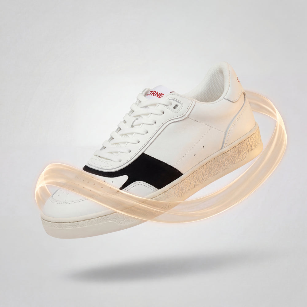 Orgonite Manifest Sneaker White/Black/Red/Leather