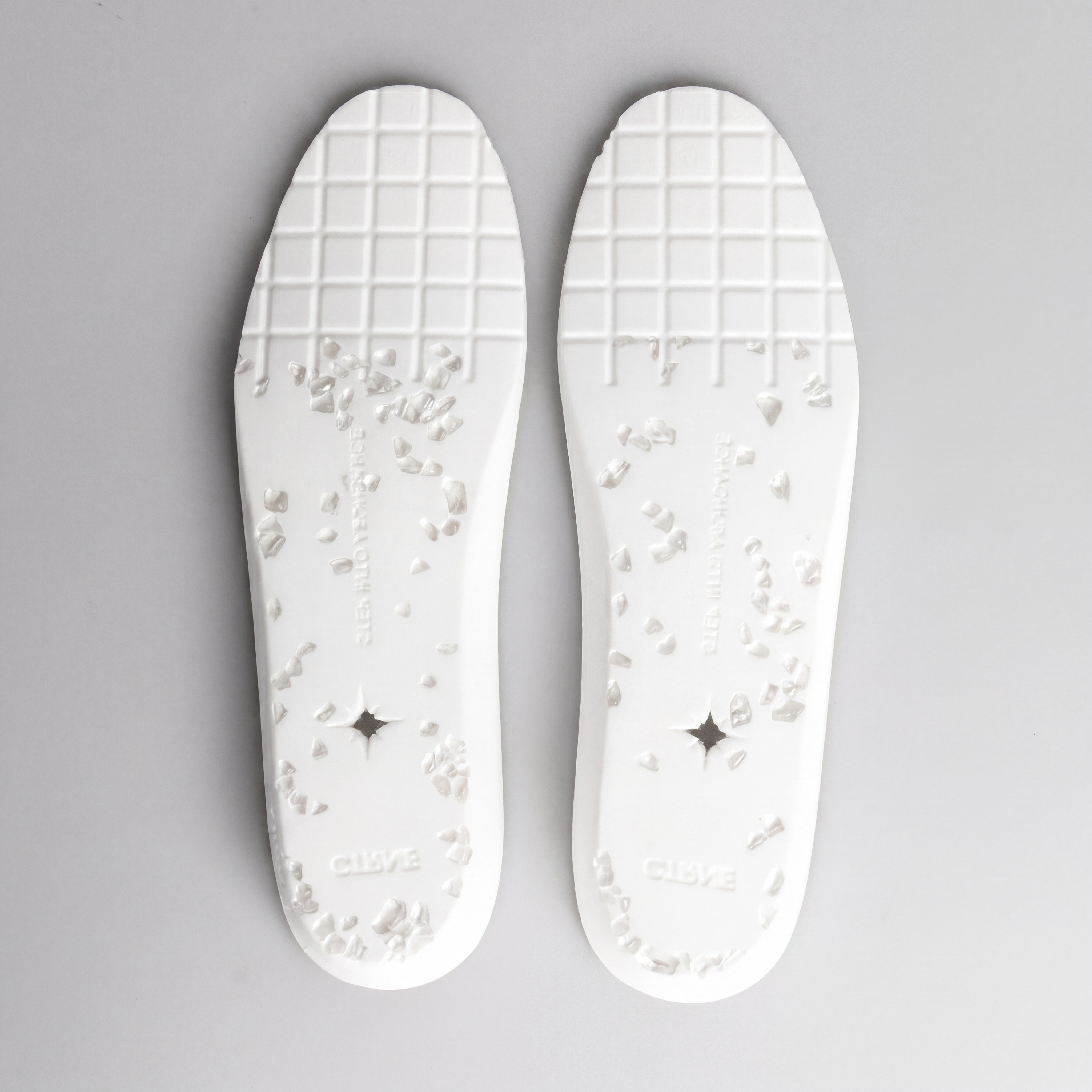 Geode Manifest Sneaker in Weiß/Leder