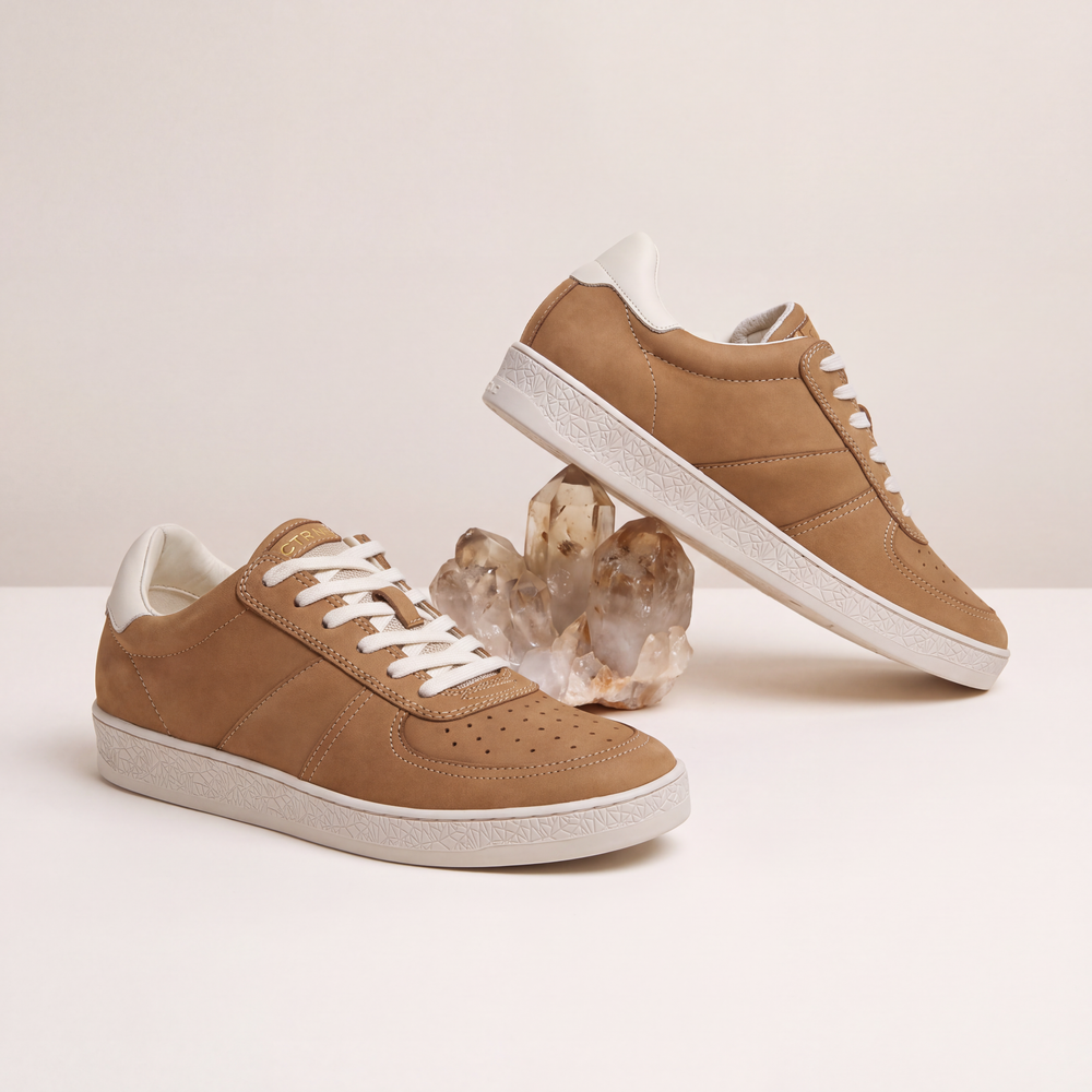 Geode Manifest Sneaker - Tigers Eye/Nubuck