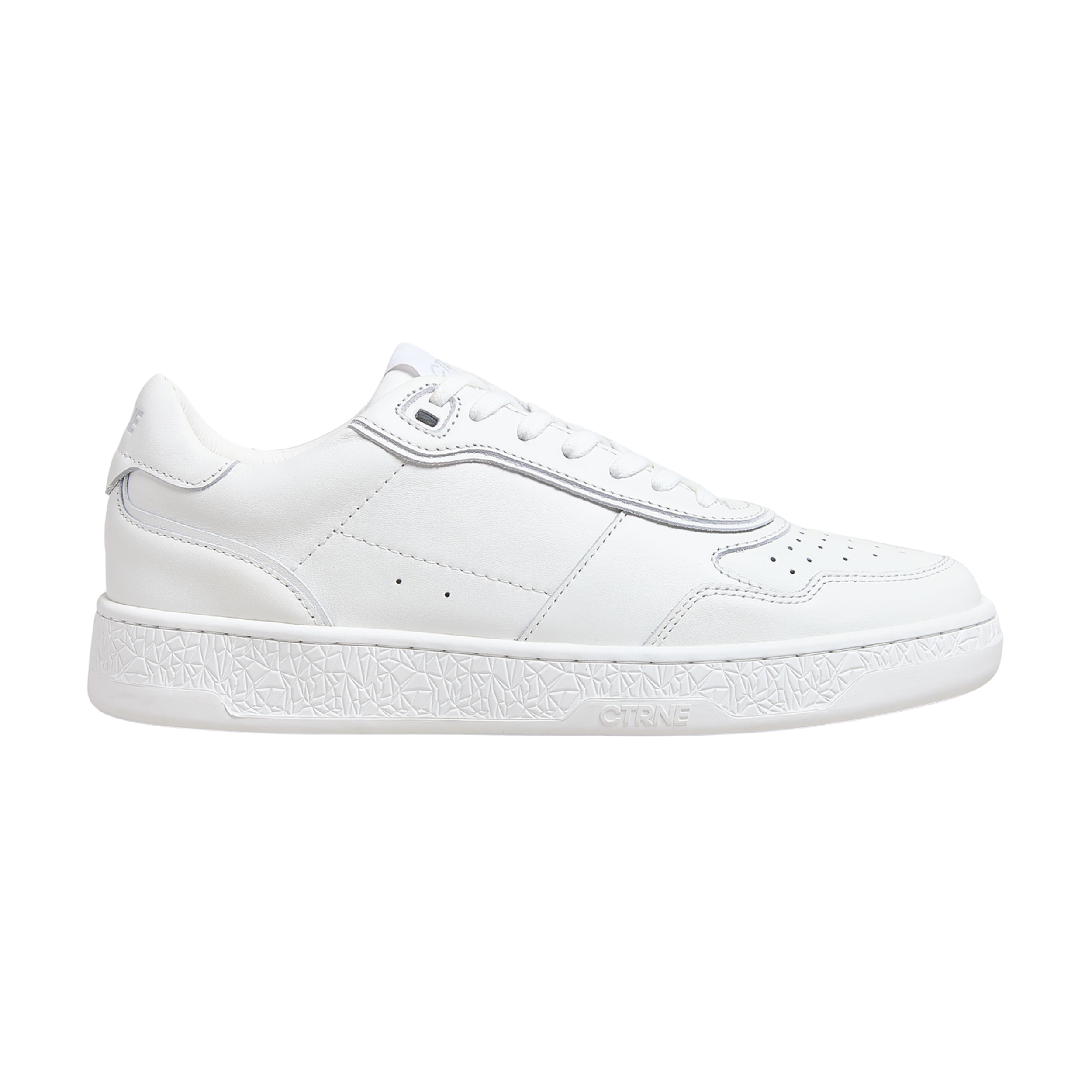 Orgonite Manifest Sneaker in White/Leather