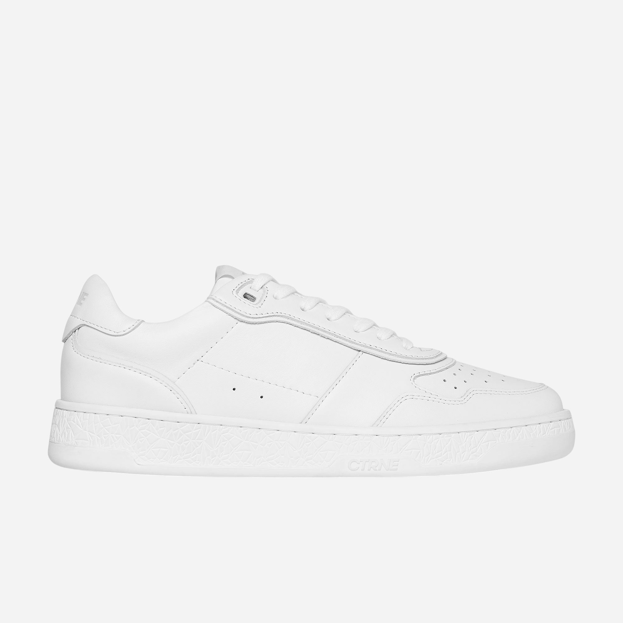 Orgonite Manifest Sneaker in Weiß/Leder