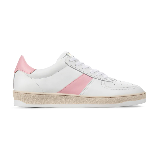 Zapatillas Geode Manifest en color blanco, rosa y cuero para mujer